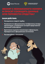 Защитите себя от мошенников!